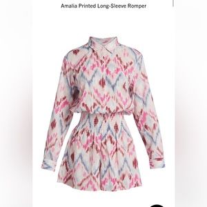 SPLENDID Amalia long sleeve romper